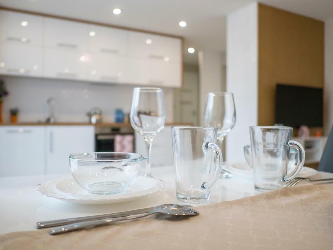 Apartament Exclusive Centrum Białystok Esterno foto